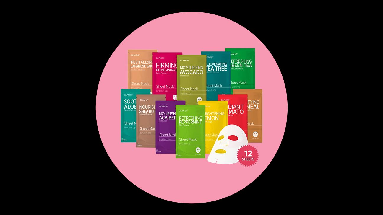 glam up sheet masks