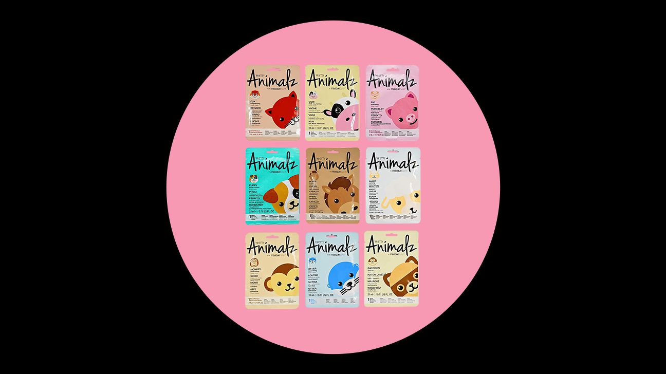 masquebar pretty animalz sheet masks